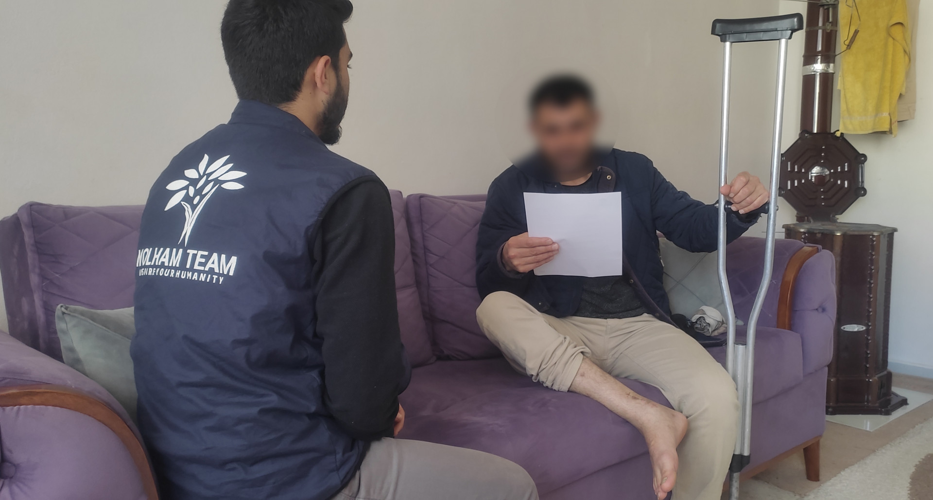 Azad is injured and needs your generous support