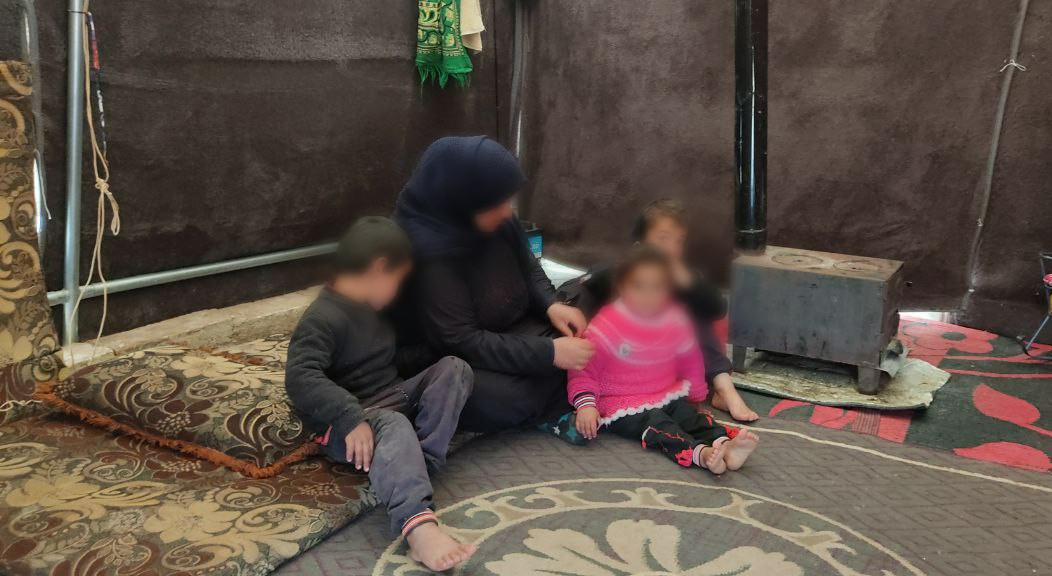 A displaced widowed woman needs your support