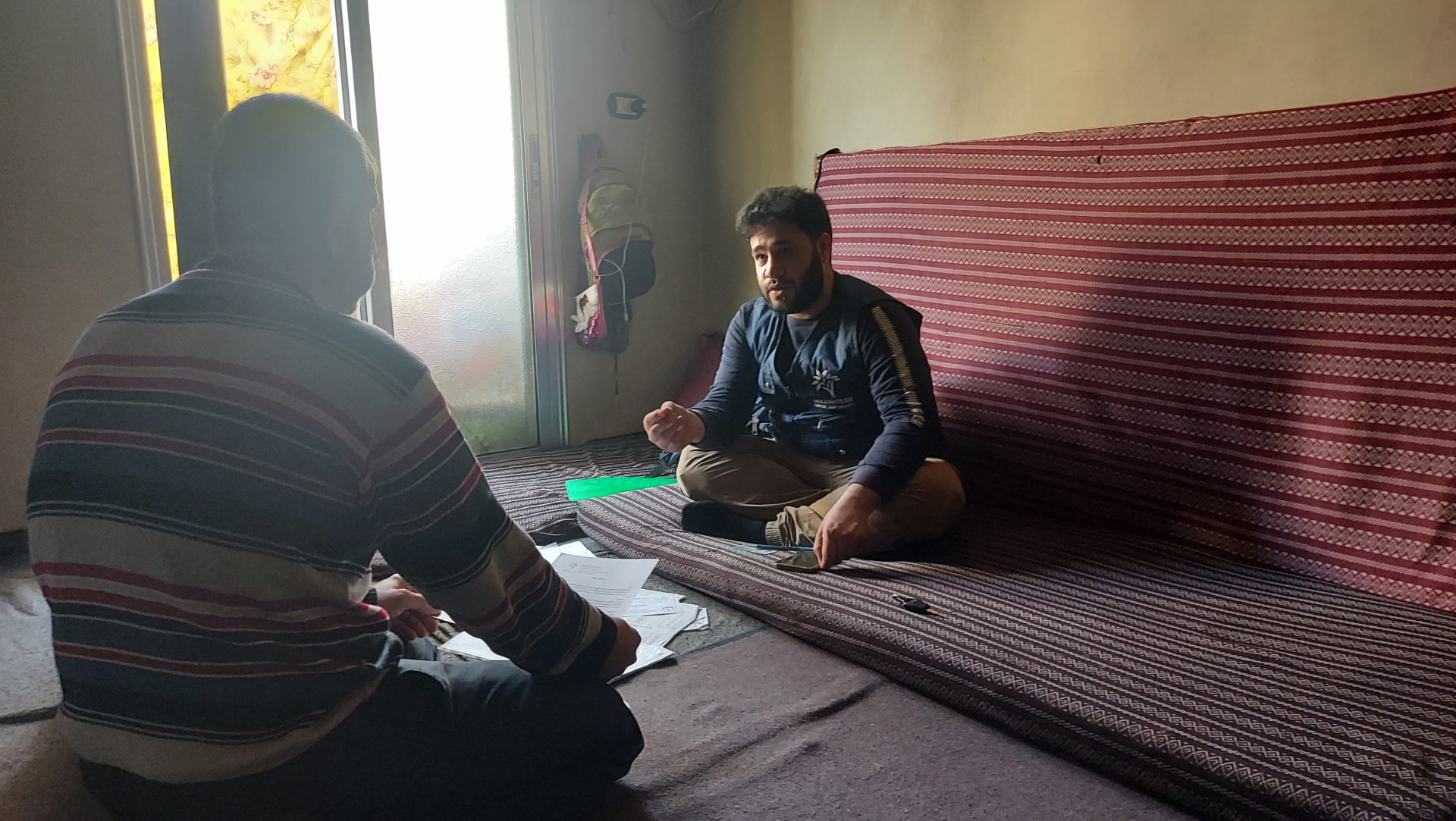 An ill man in need of assistance with medical expenses