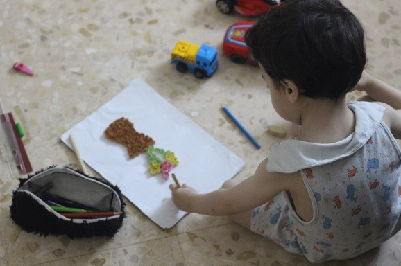 After their father's death, she and her children suffer from several illnesses