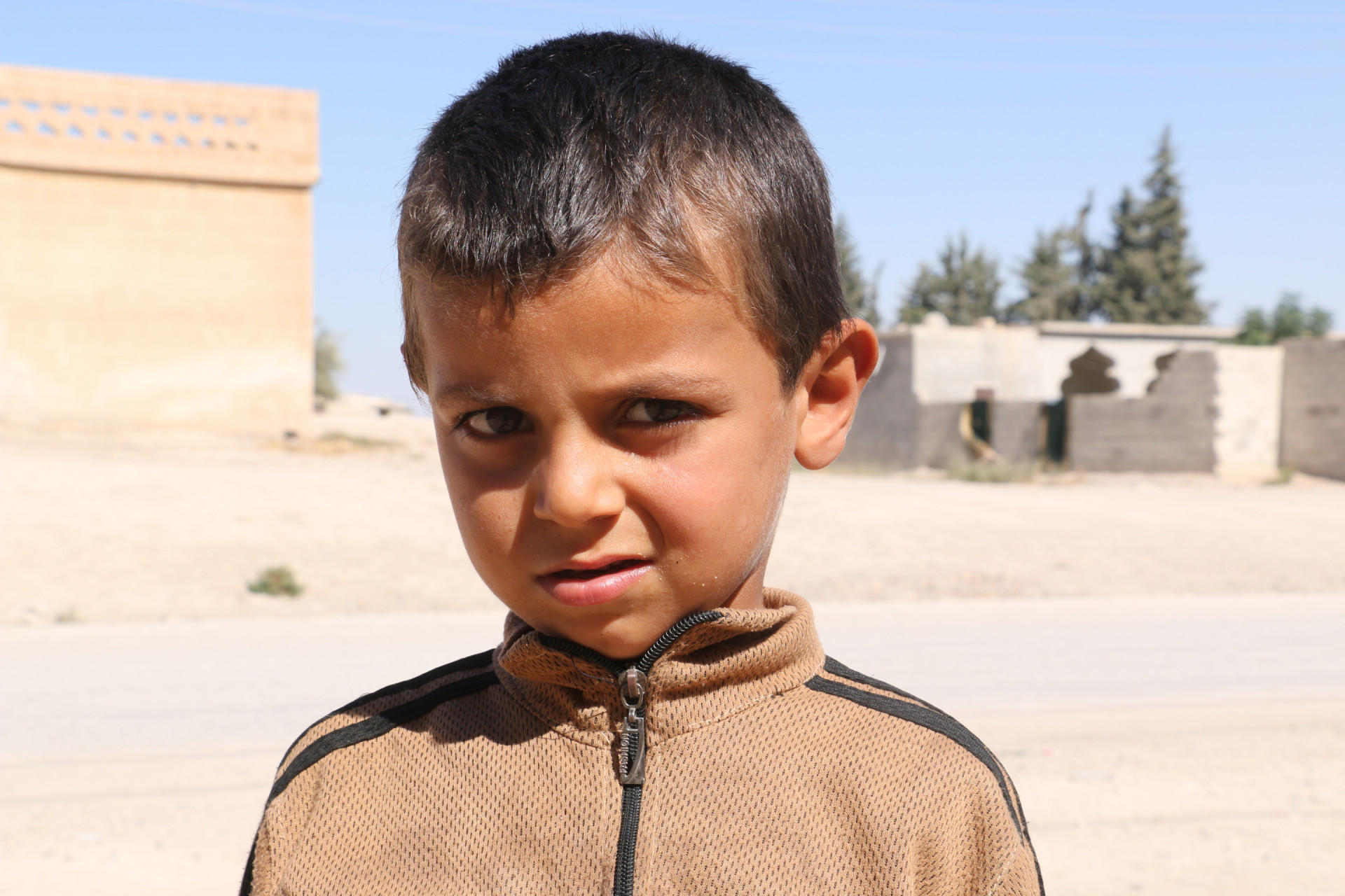 Ahmad, an orphan from Raqqa needs your help