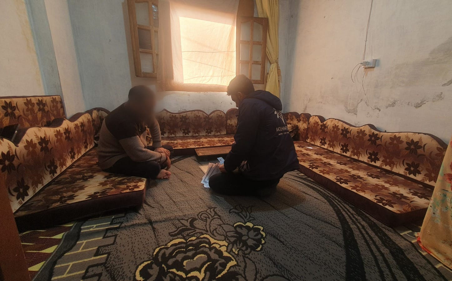 Abdel Moneim and his family suffer from difficult living and health conditions.
