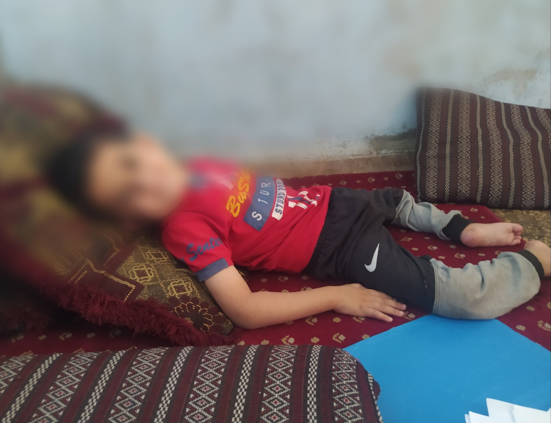 Muhammed has hearing loss and needs hearing aids.