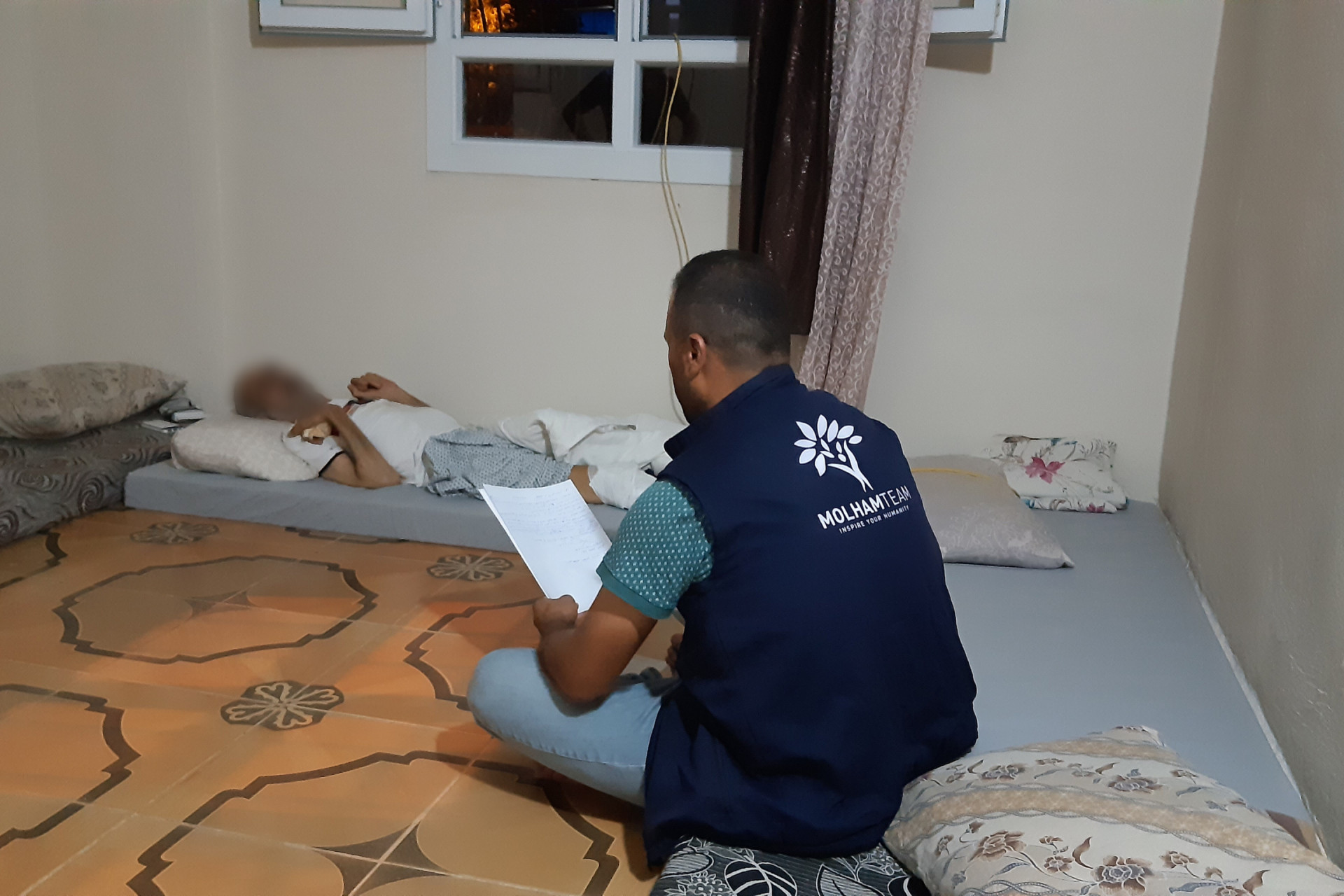 Illness and difficult living conditions unite together against Terad.