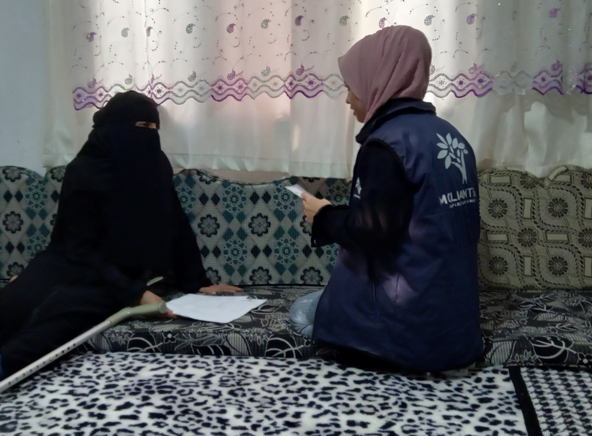 Hanan suffers from severe hearing loss and seeks your help to get hearing aids