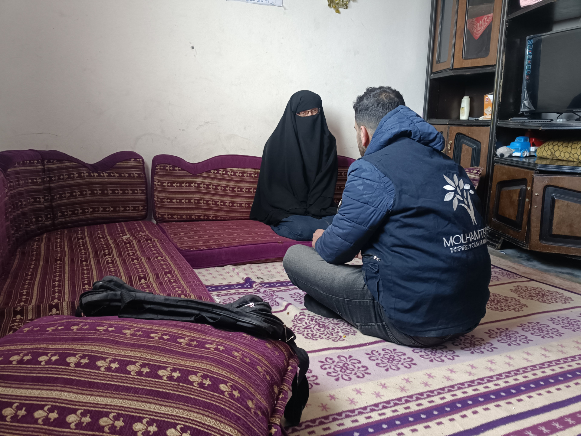 Deema suffers from strabismus and needs urgent surgery