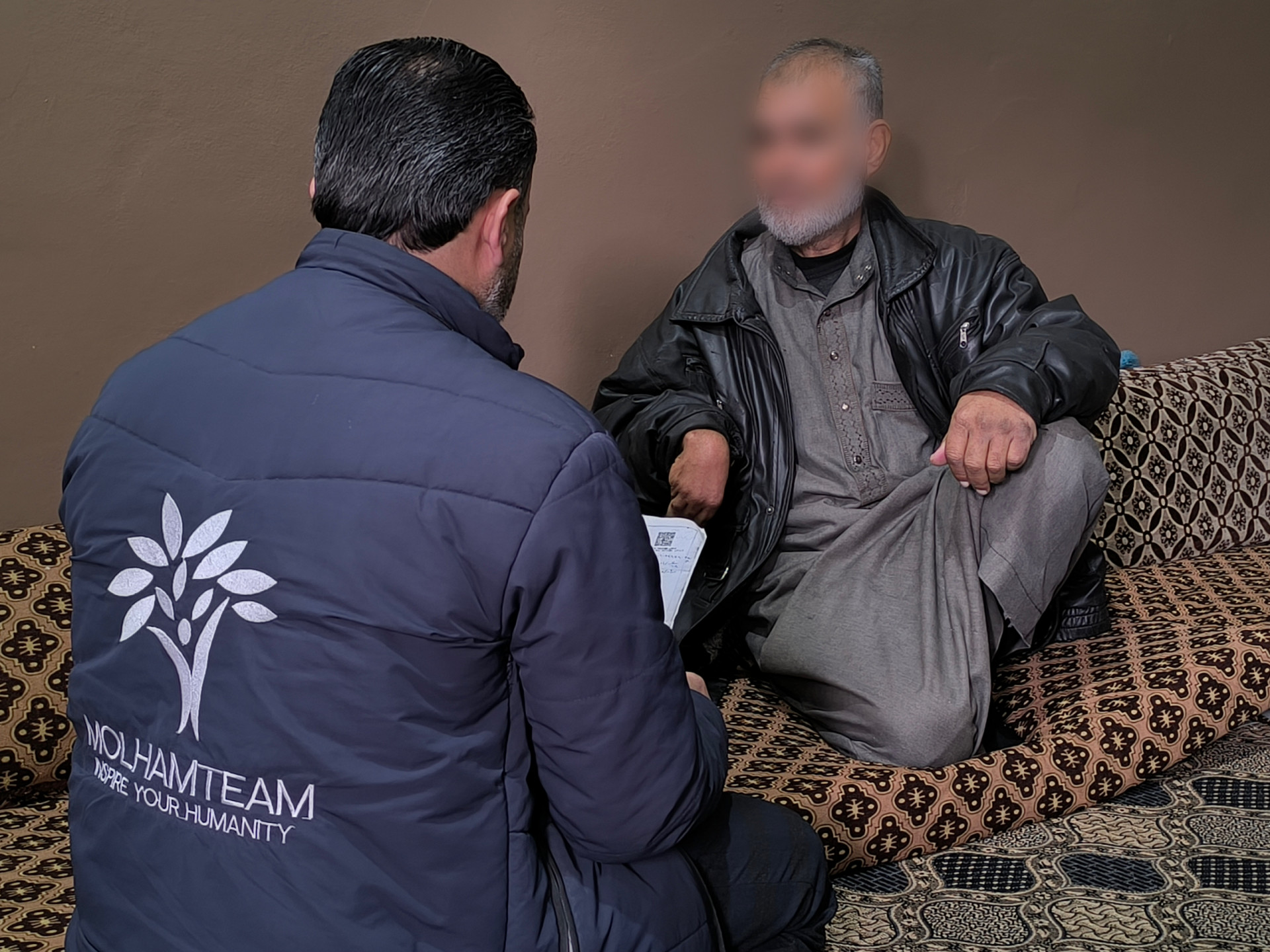 Constant tremors in the head and hands.