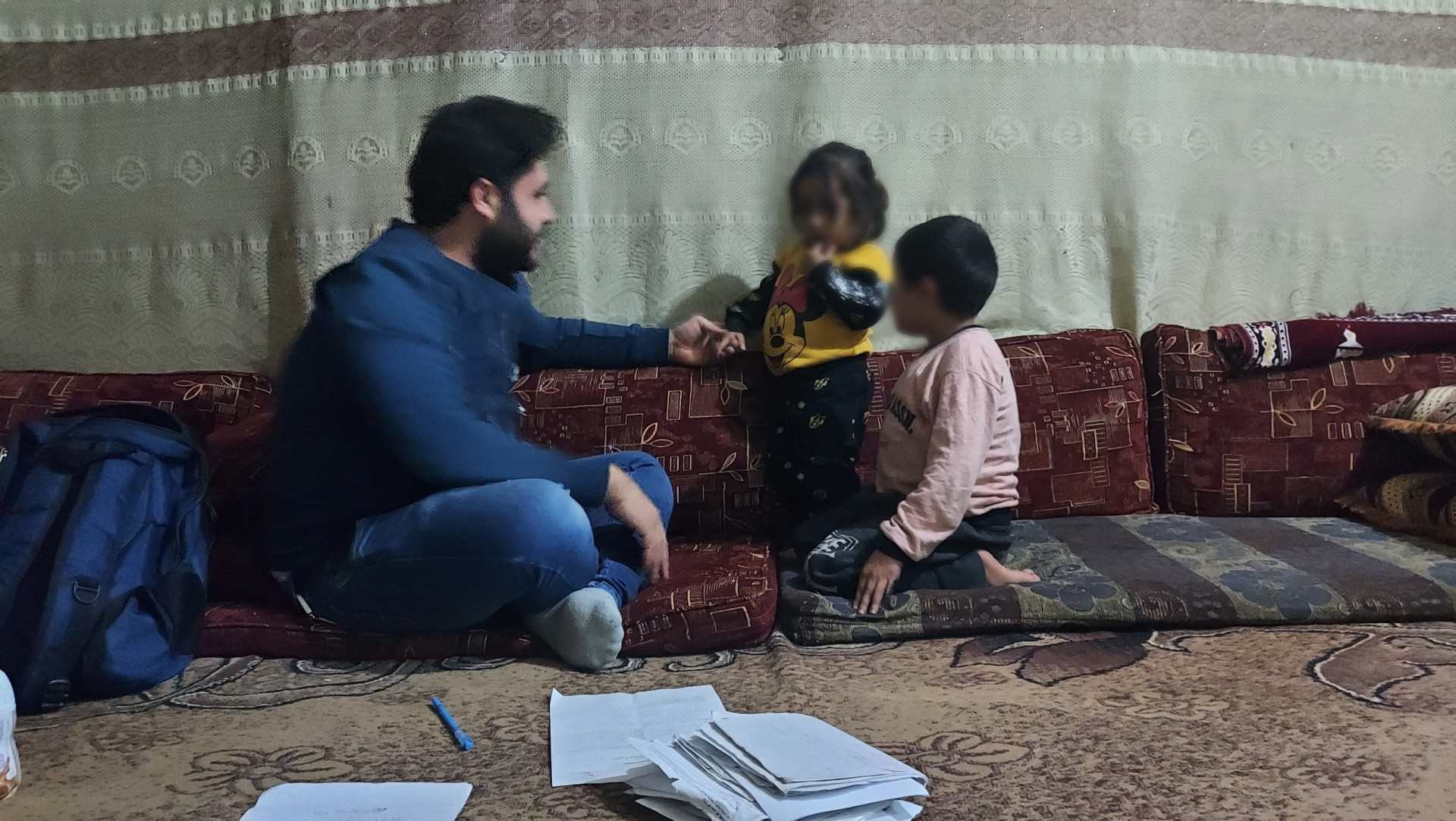 Sickness and displacement overwhelmed their lives