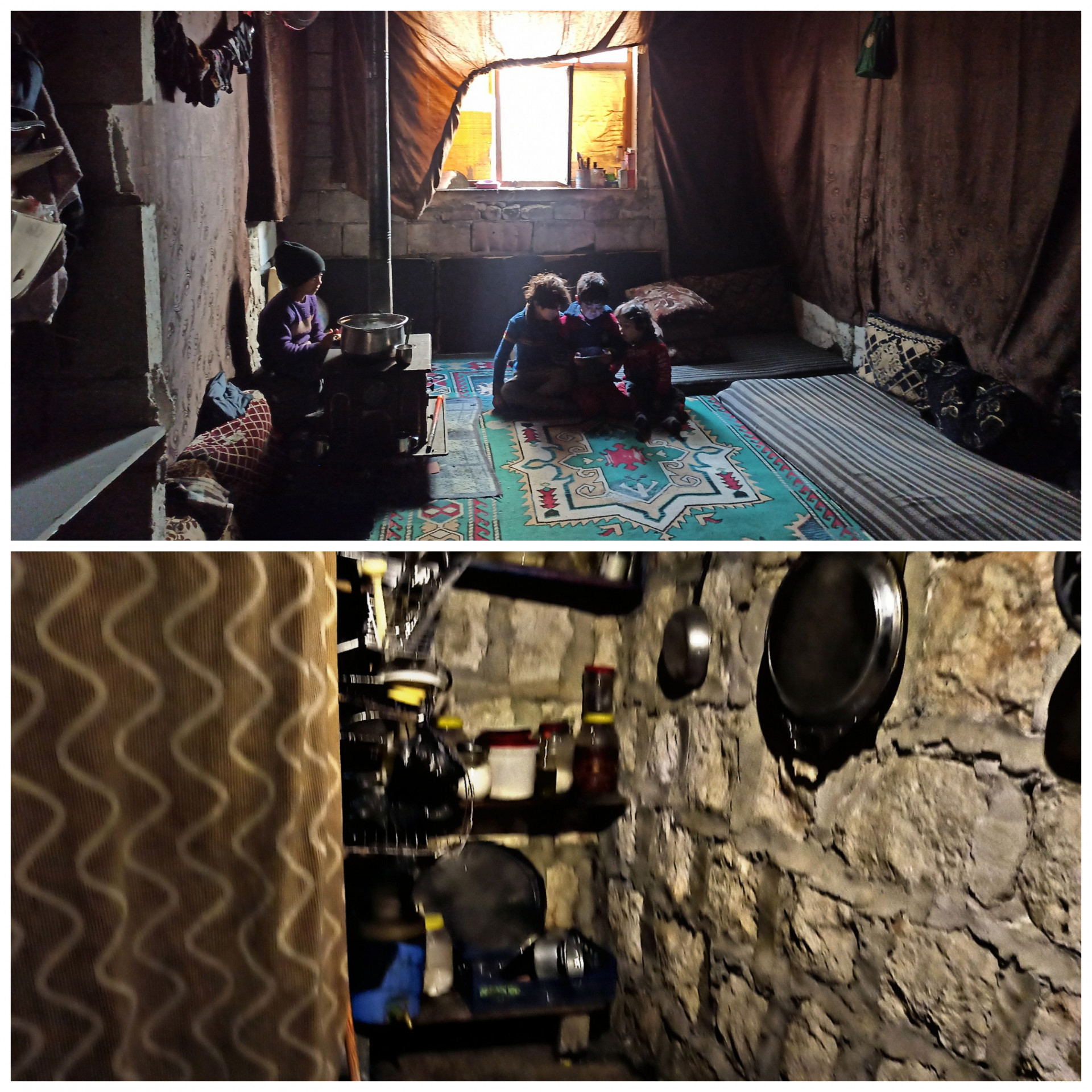 Manal's family lives in a poor house, needs support