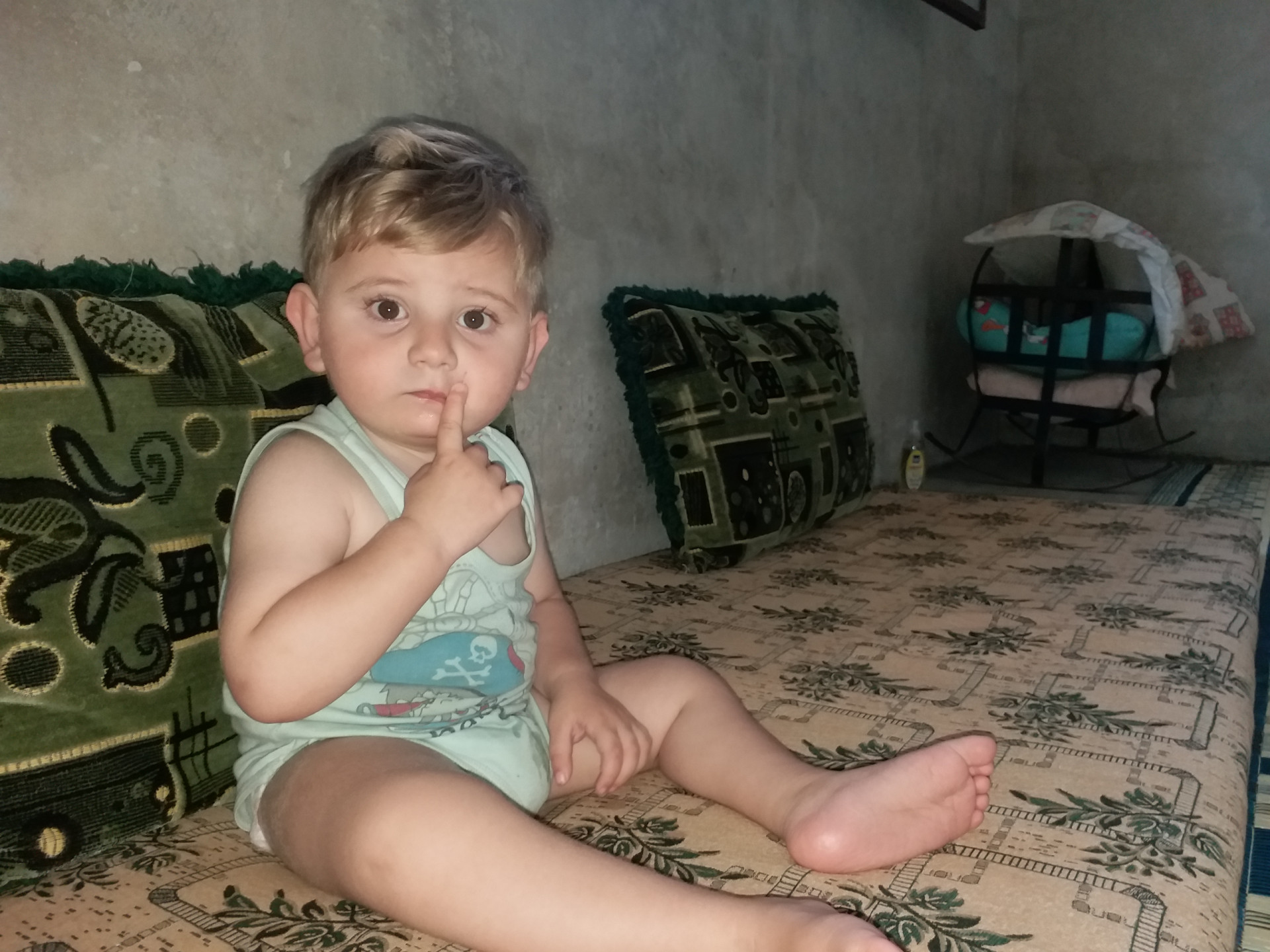 Mohammad suffers from sensorineural hearing loss and cerebral atrophy