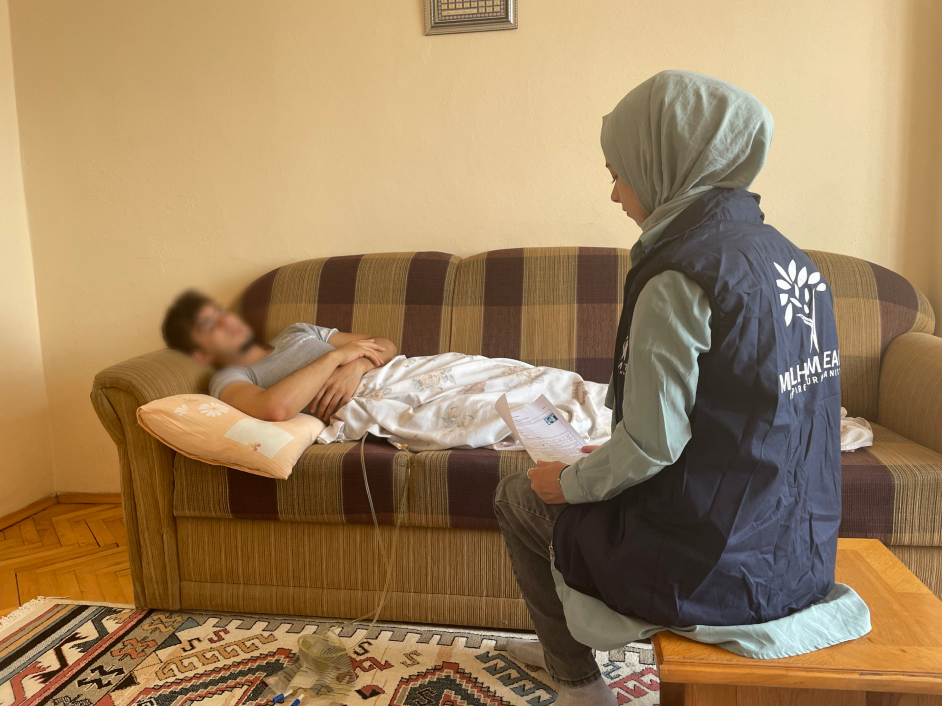 Muhannad is sick and cannot support his family
