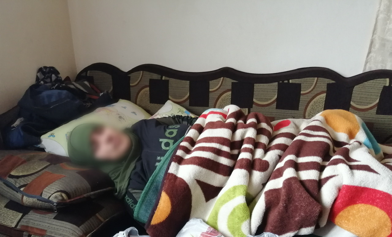 Feryal is at risk of being paralyzed unless she undergoes the surgery.