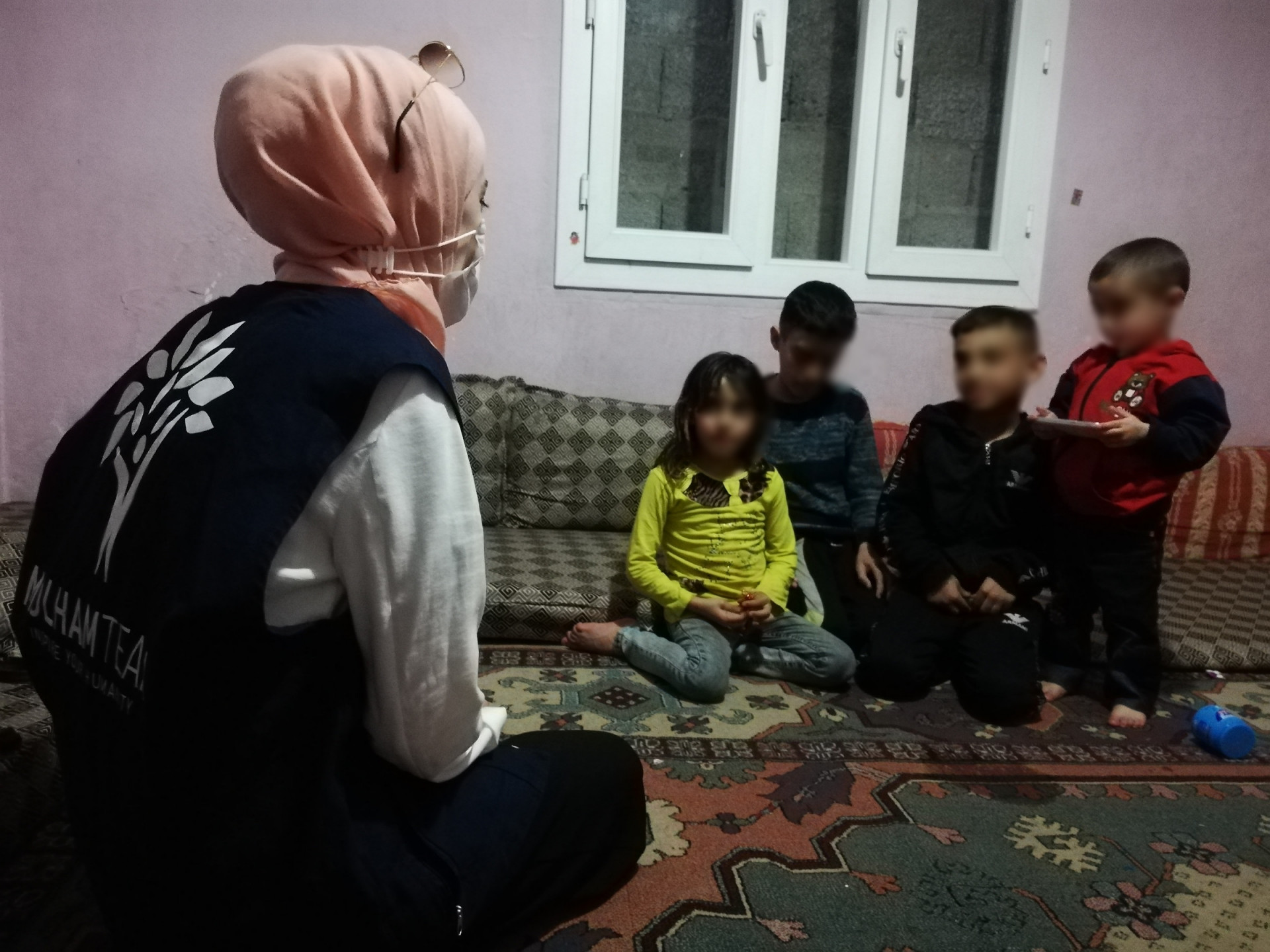 Their father deceased and left them with broken hearts suffering loss