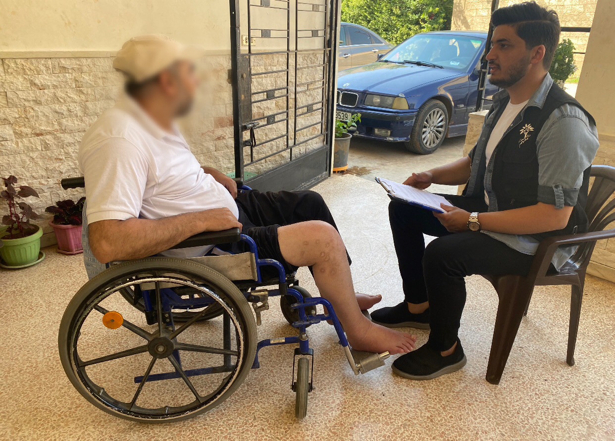 Mahmoud has Quadriplegia and needs your help