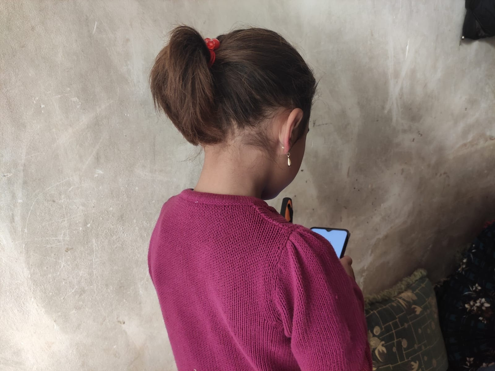 Sabah est une petite orpheline Alep