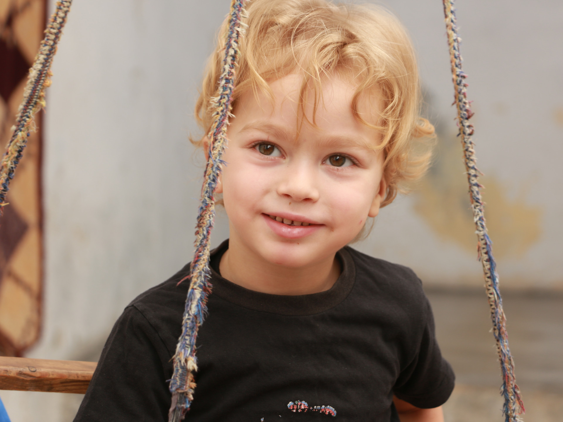 Ibrahim, an orphan from Ariha
