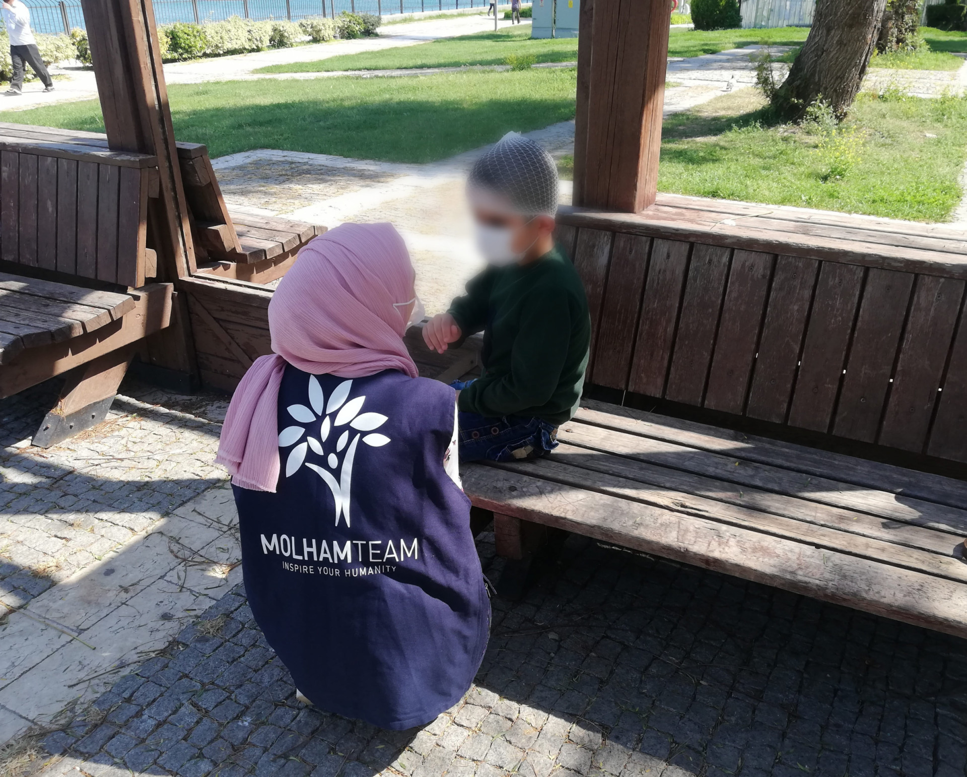 Yousef is a child who suffer from brain cancer!