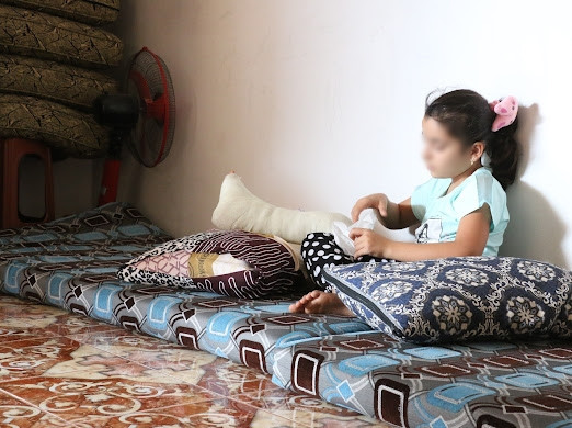 Nadia is a double orphan needs treatment