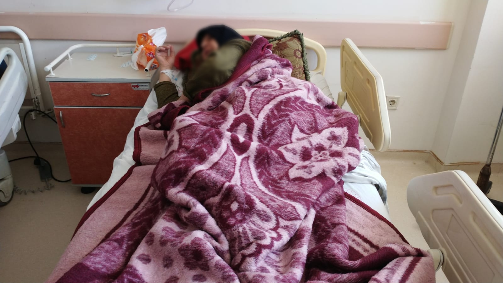 Aish is a sick woman needs support