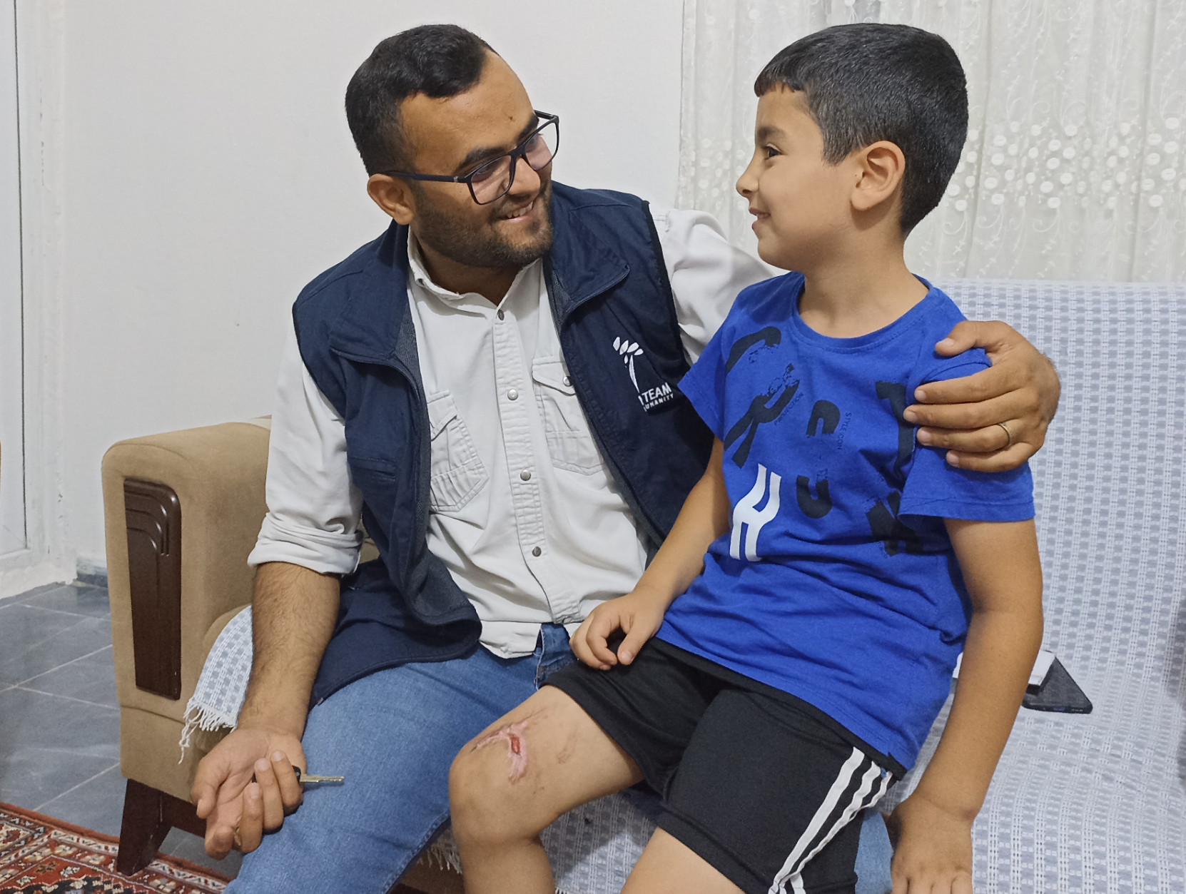As a result of the earthquake disaster, Ali lost his health, home, job, and even his young child!
