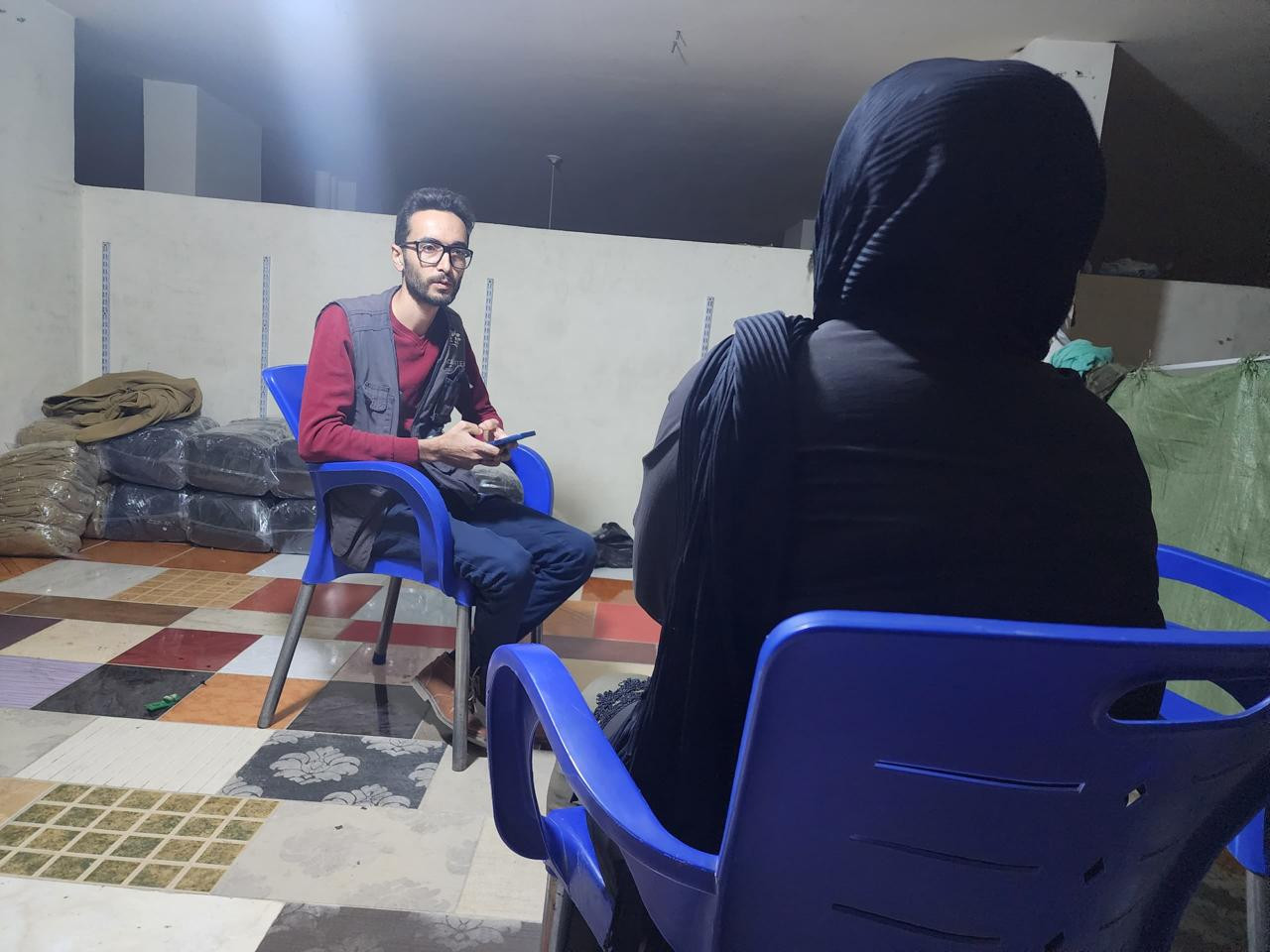 An old factory transformed into a home for the family