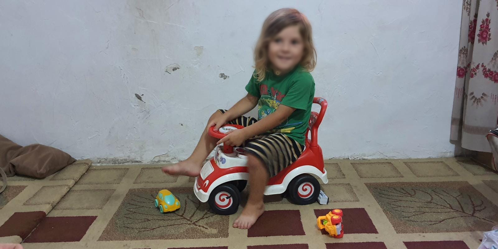 A little boy needs support with living expenses