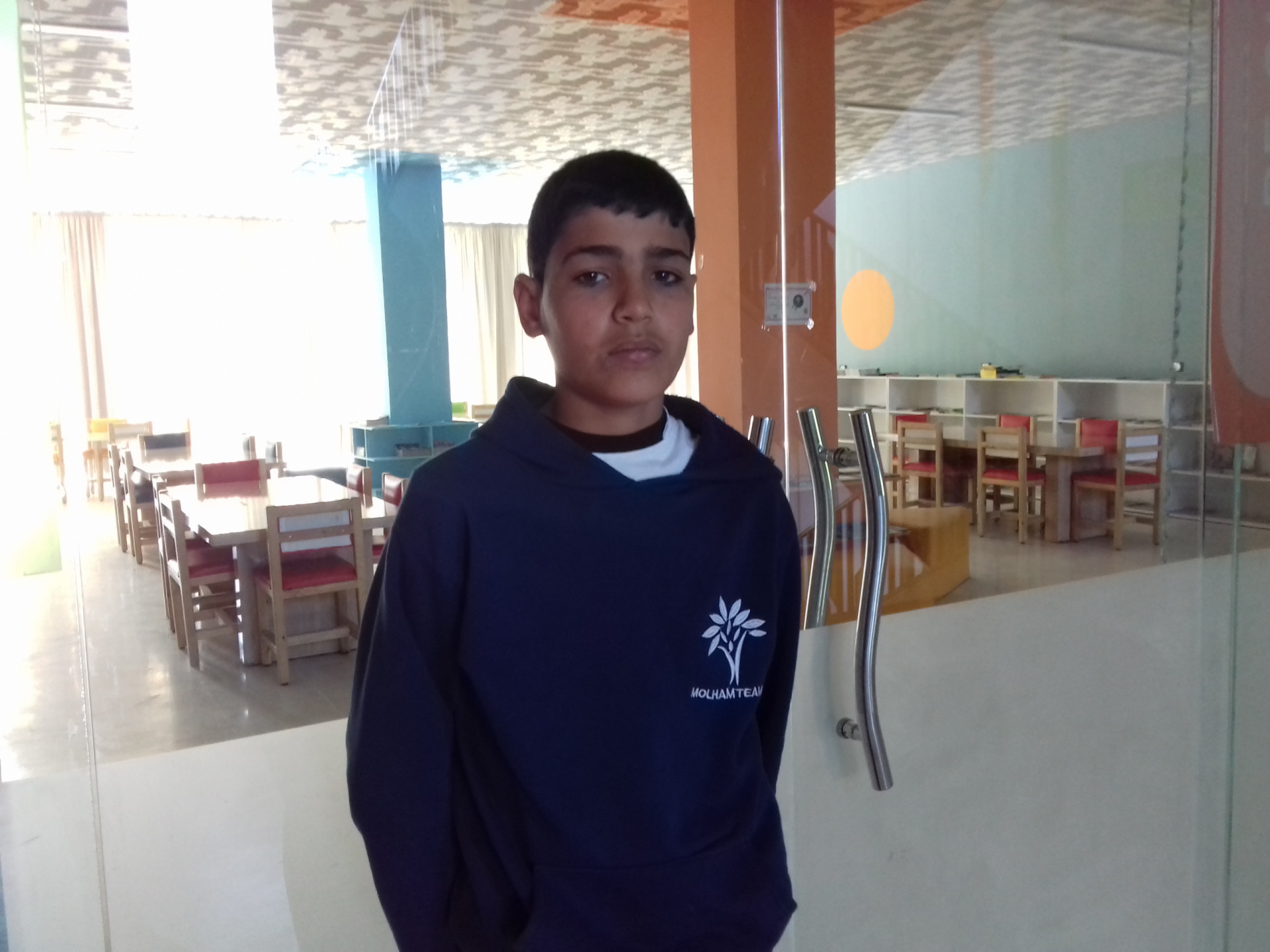 Mahmoud is an orphan child in need of sponsorship.