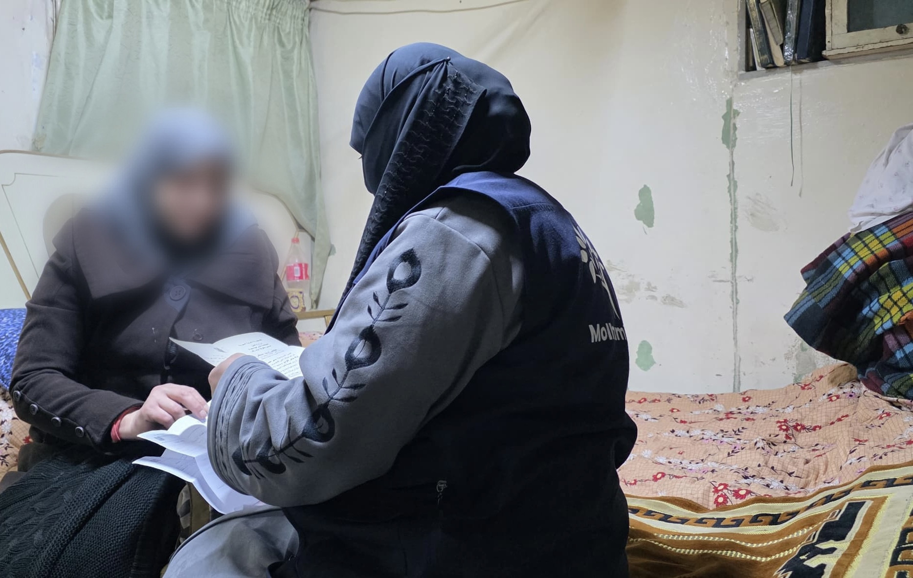 A mother sustained by patience alone.