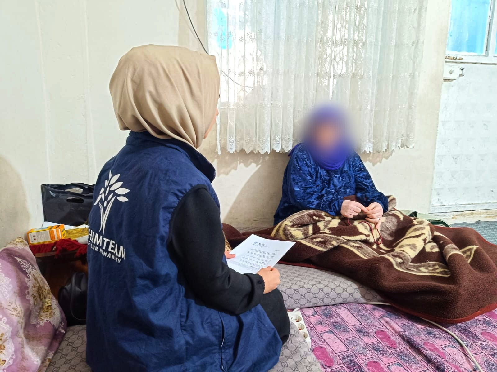 Dalaa and her family live in harsh and miserable conditions