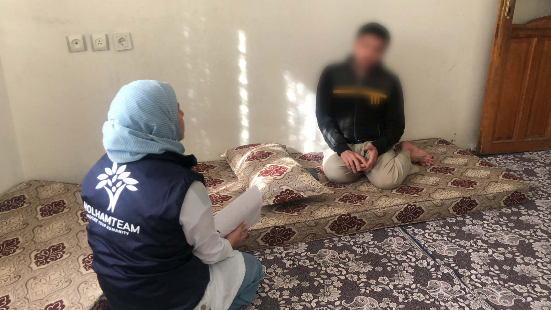 Mohammad is sick and he can't maintain his family