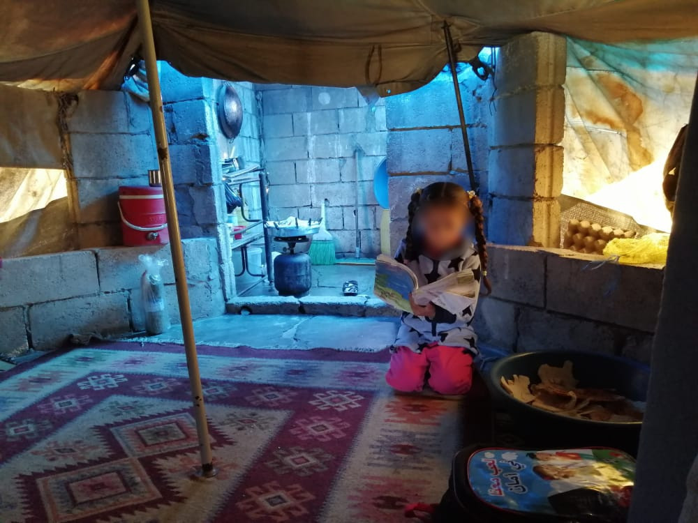 Poverty and sickness are burdens of Ammar and his daughter