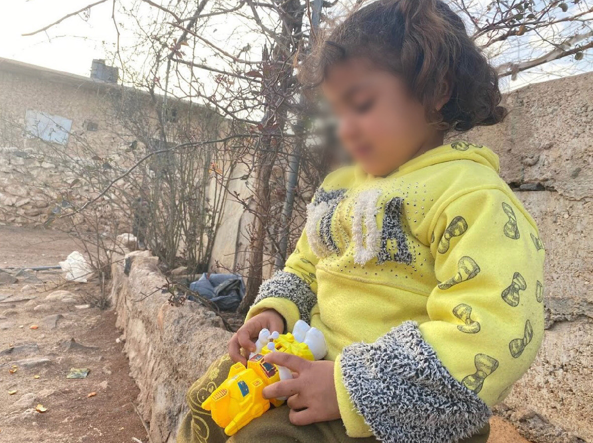 She endures unbearable pain and her father is helpless