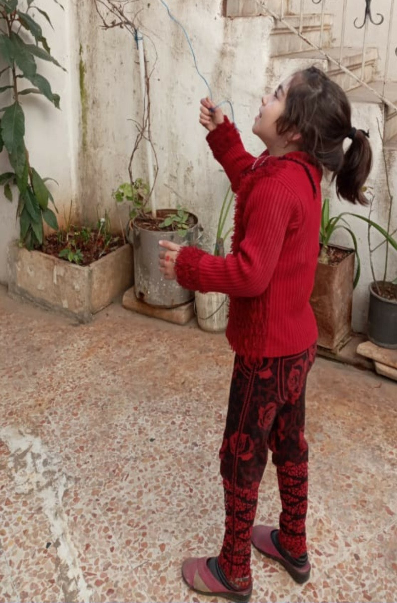 Layal is a girl from Idlib