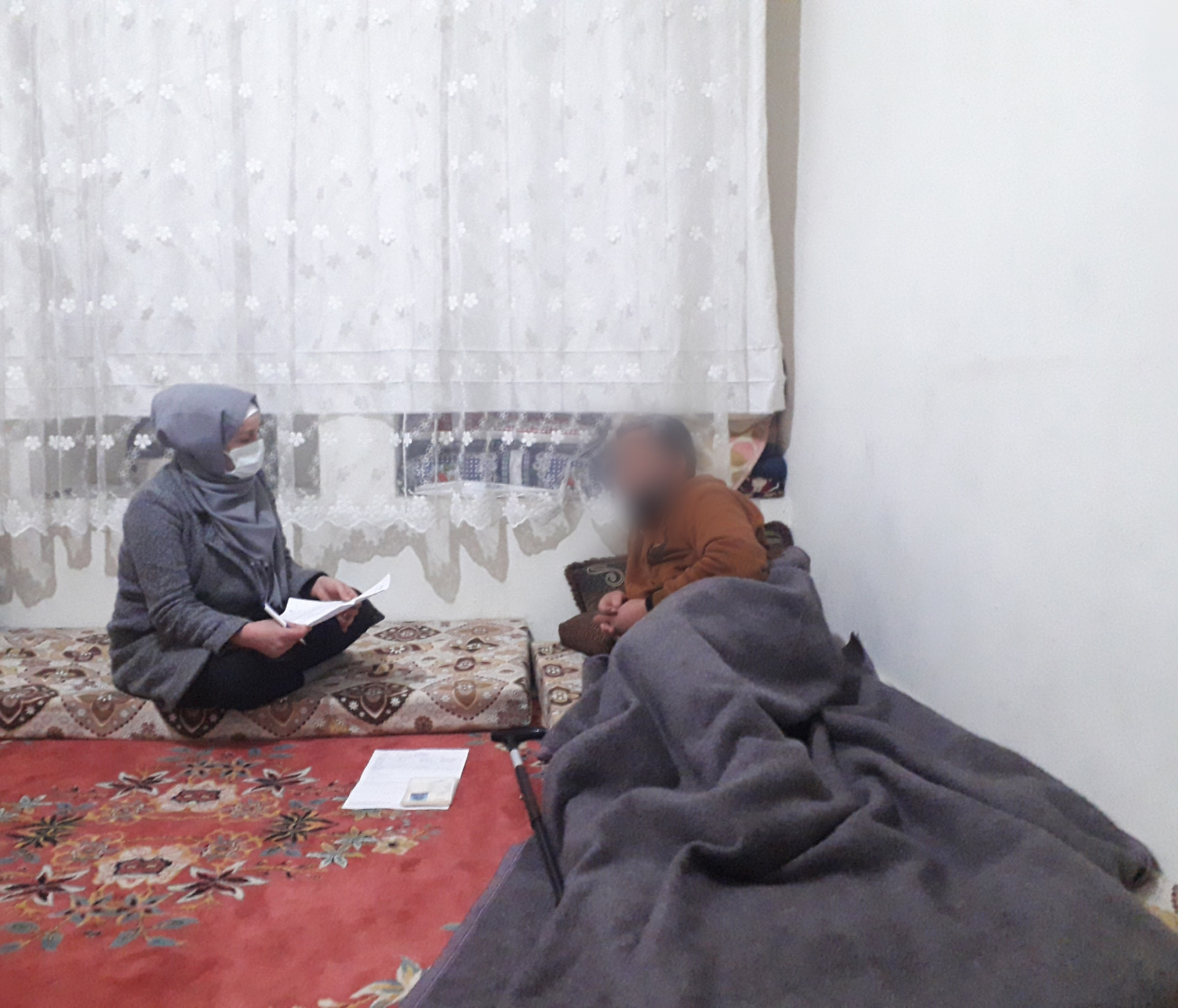 Firaz was injured from a heavy bombing and needs your help