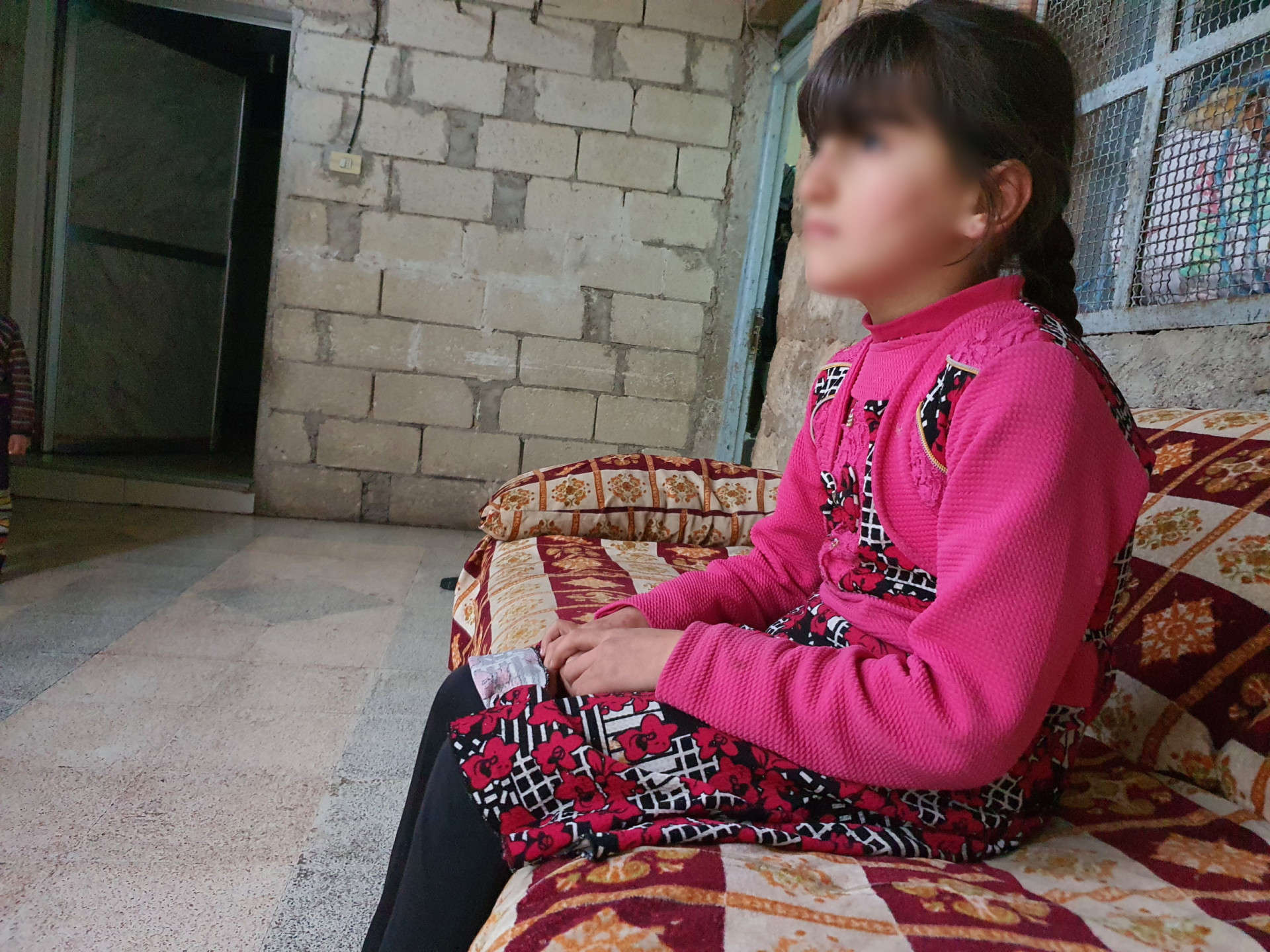 Suaad lives a difficult childhood due to diseases