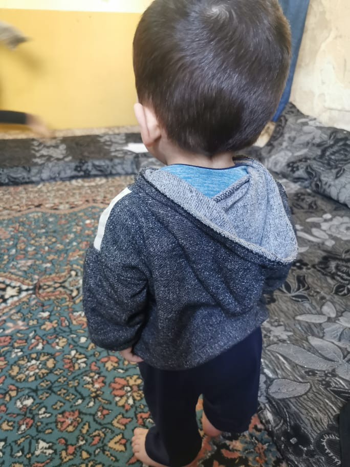 Noura is a widow and mother of seven who live in a damaged house without a provider