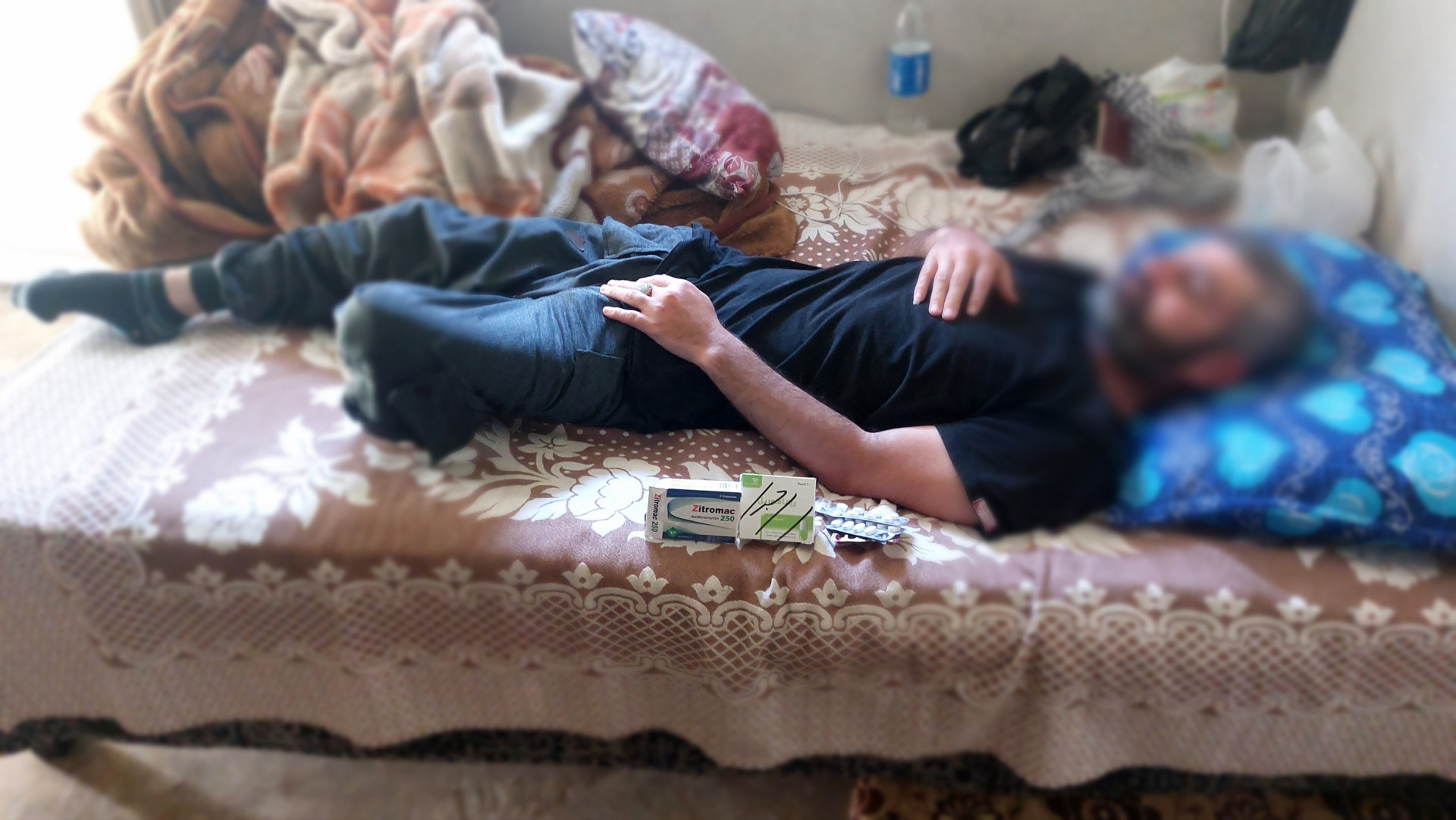 Alaa has hemiplegia and needs urgent aid