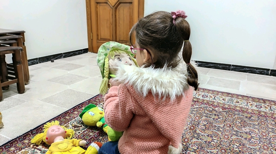 Fatima, an orphan from Aleppo