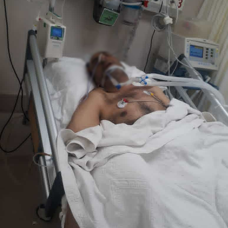 Ahmad was moved to Turkey and he is in a critical situation after he got lung cancer.