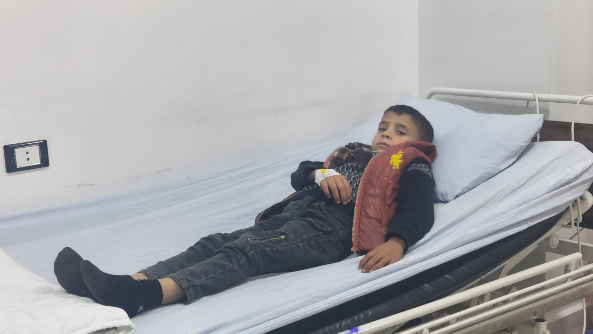 A lung cyst caused pain to the little boy, and even affected his breathing.