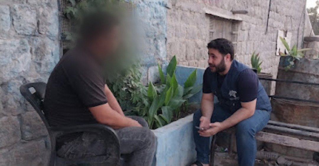 Shrapnel pierced his body and changed his life.