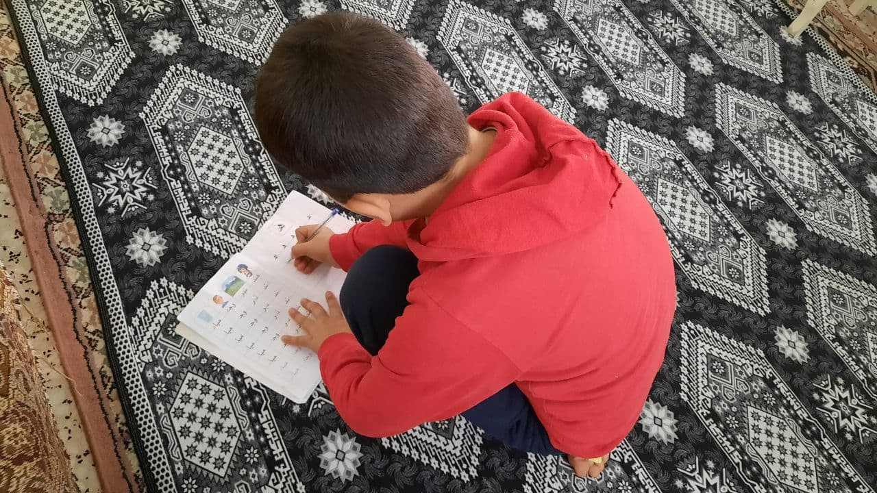 Anas, an orphan from Aleppo