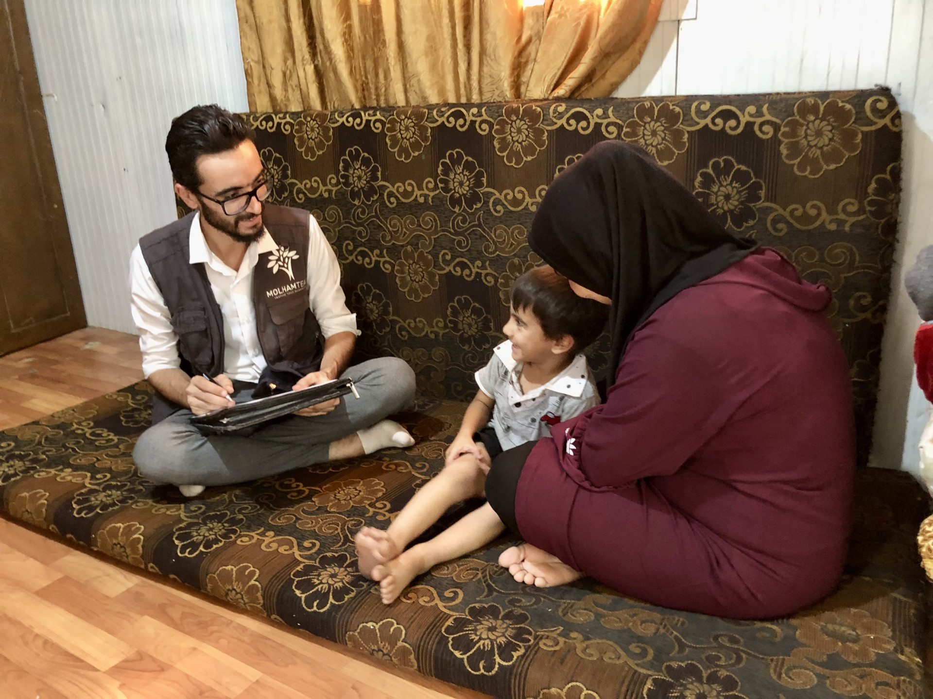 Is anyone willing to help this family?