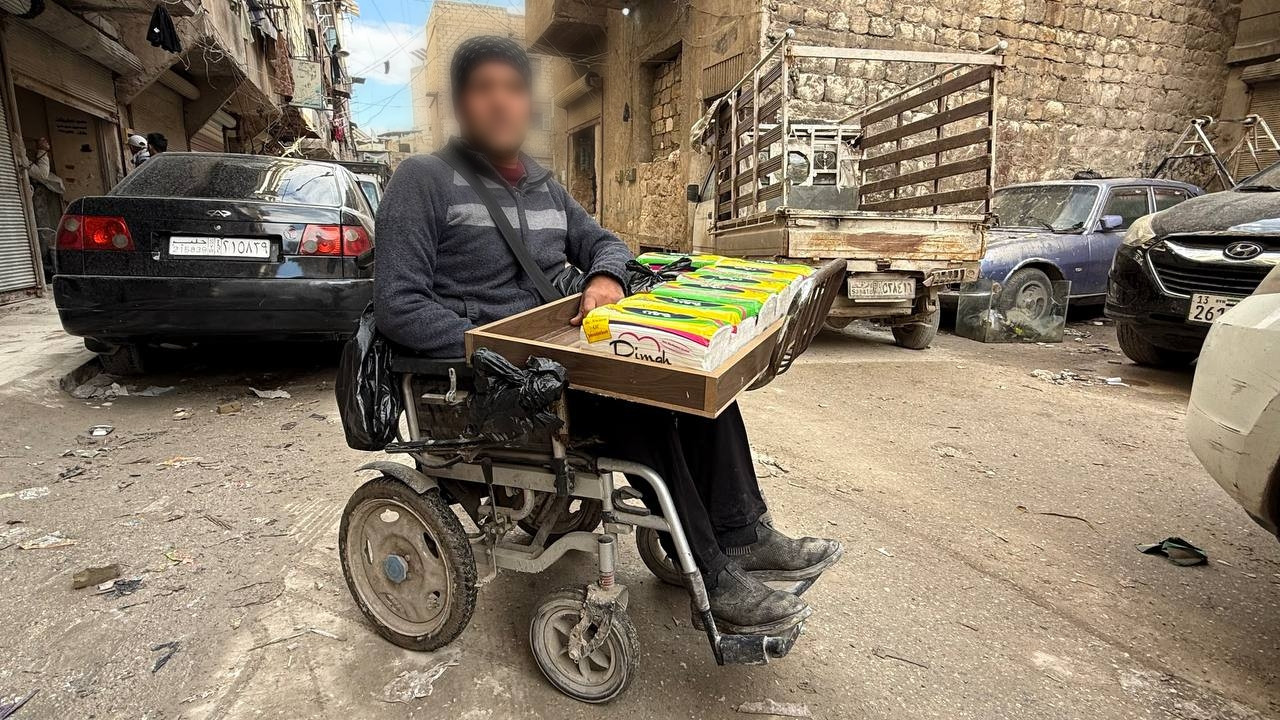 Fares… On His Chair, Still Fighting