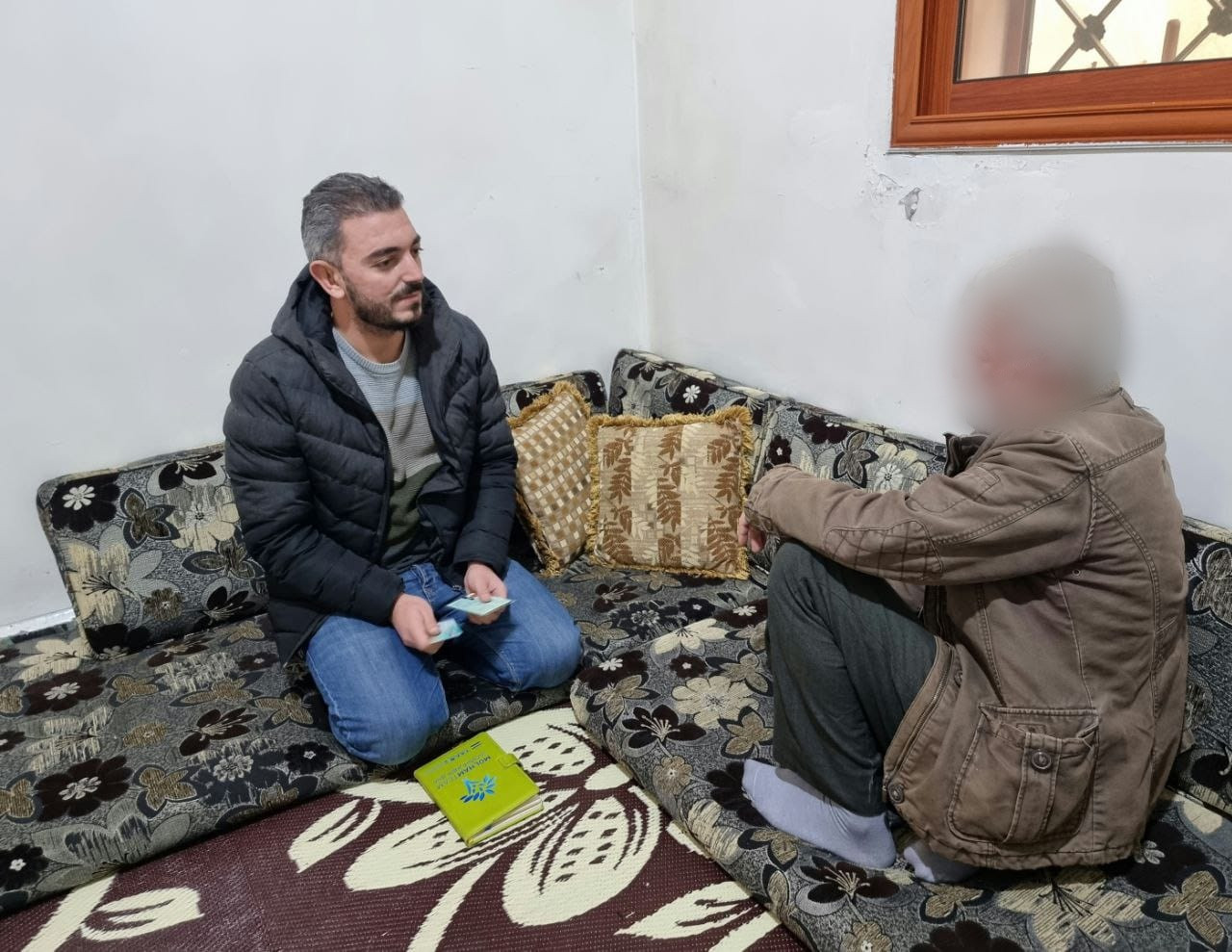 A family is threatened with eviction for not paying rent.