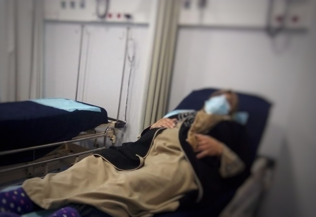 A sick woman who has no breadwinner needs you