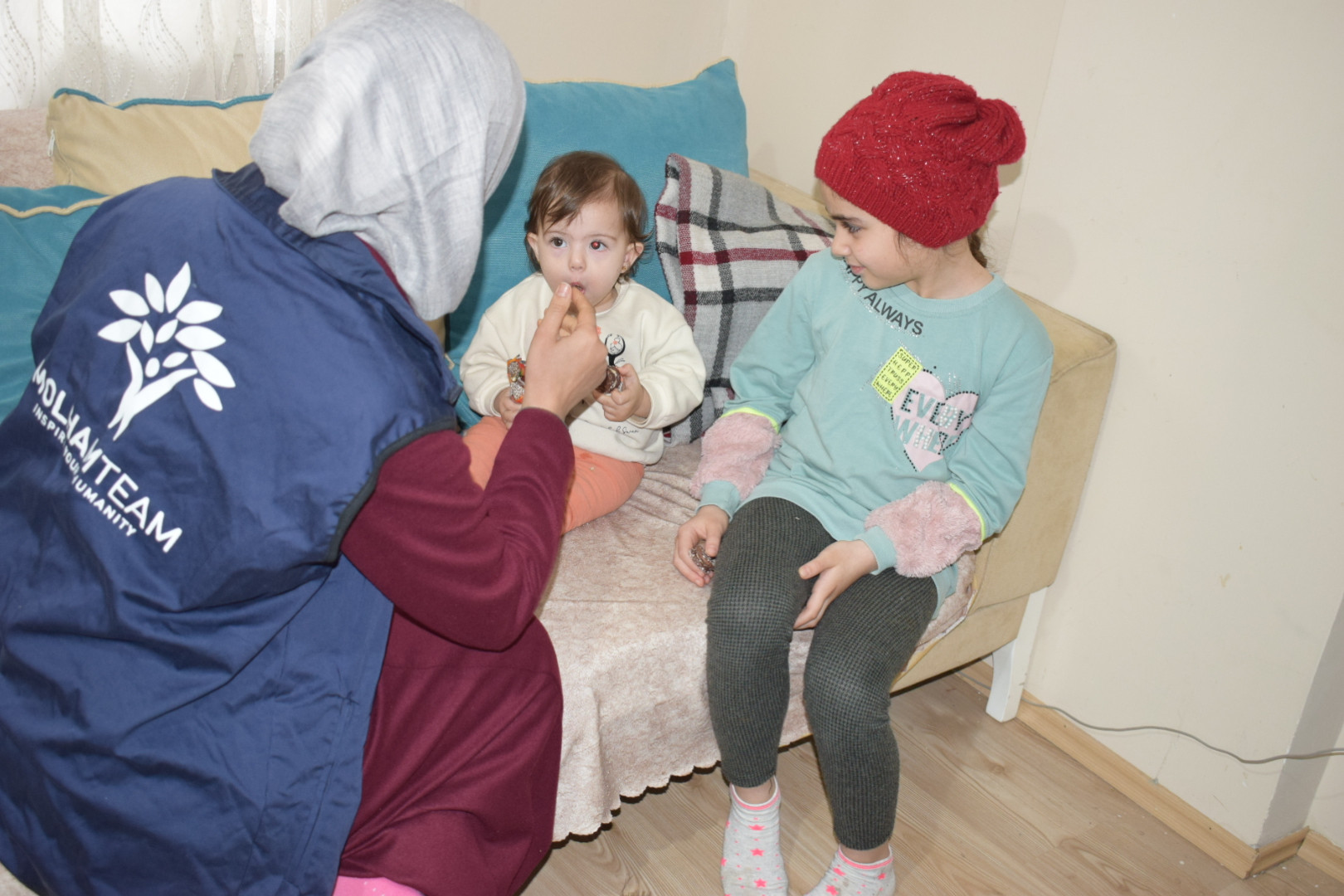 Three families are forced to leave their shelter