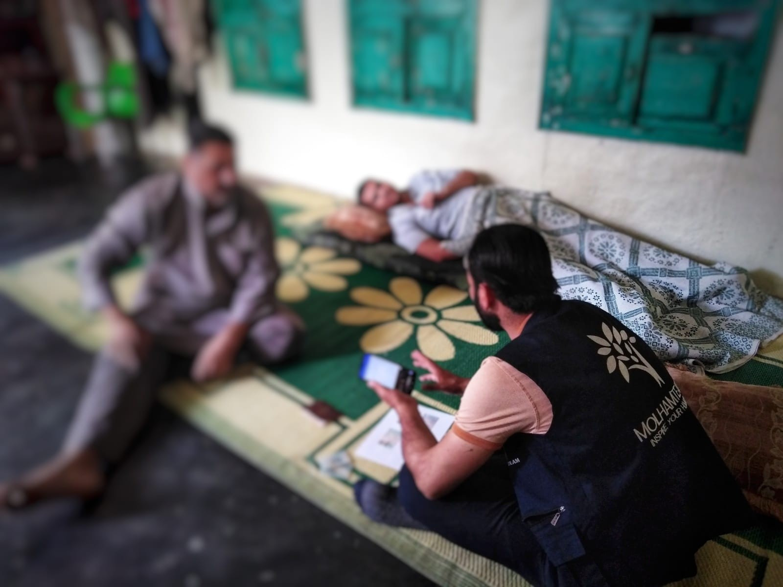 A displaced family needs your support