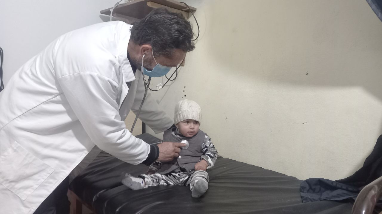 Adam, a displaced infant, needs an urgent surgery