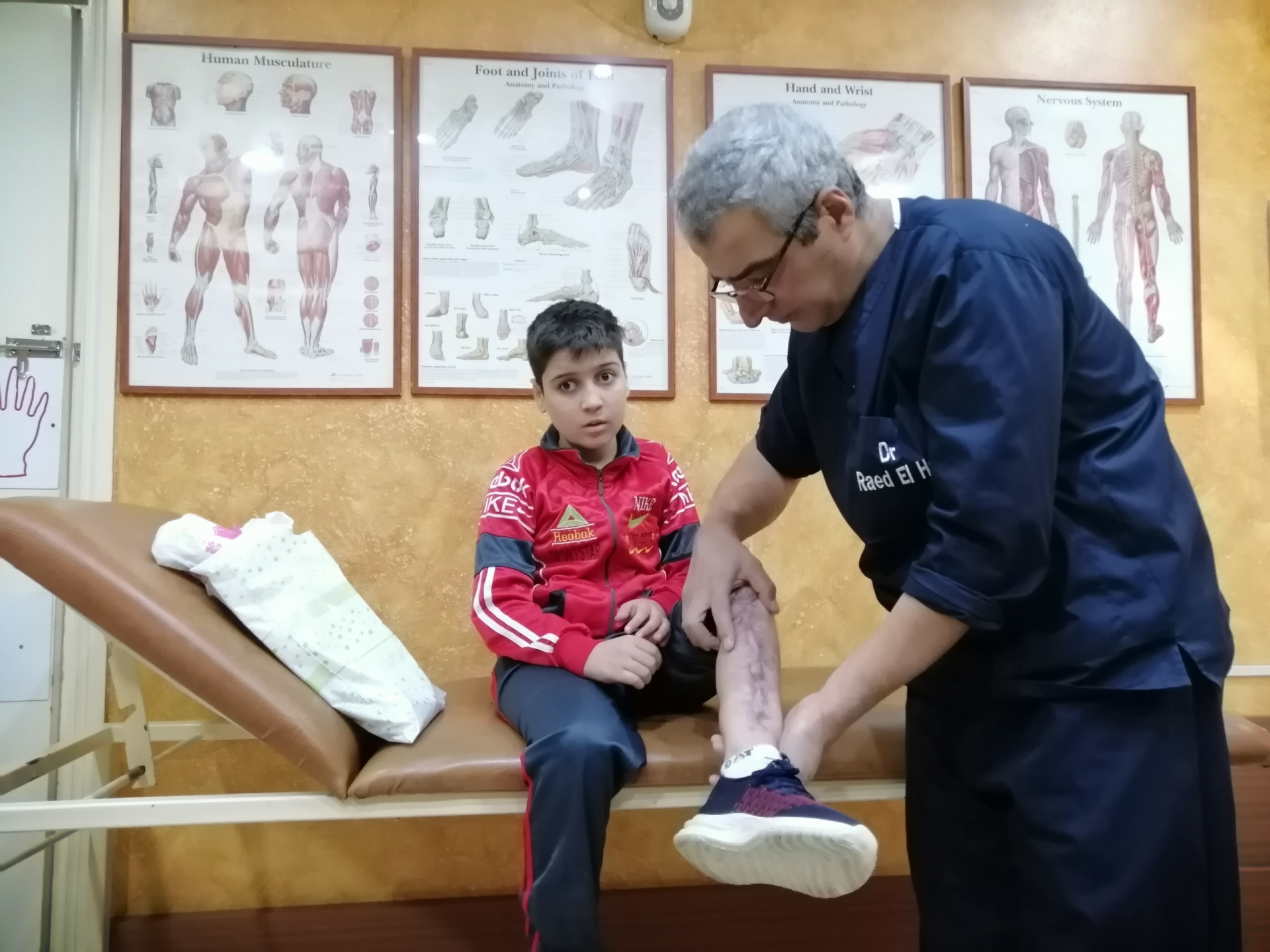 Ahmad needs surgery to walk again!